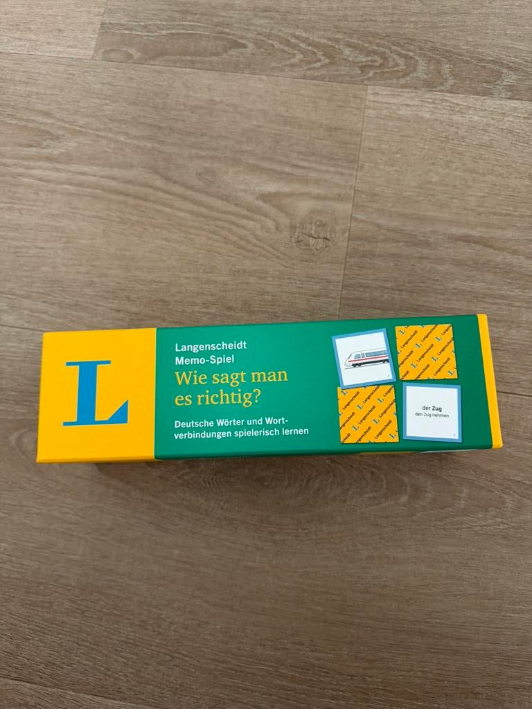 Duits memospel om woorden te leren, Boeken, Ophalen of Verzenden, Alpha, Zo goed als nieuw, HBO