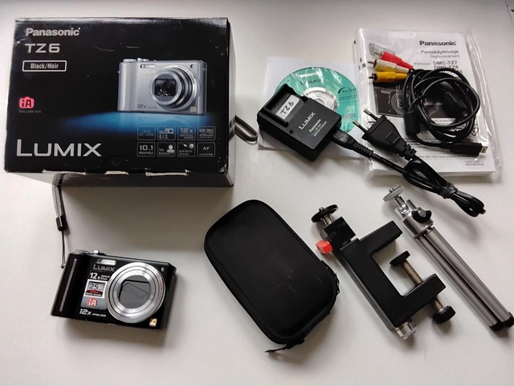 Panasonic Lumix TZ 6 met accessoires, Ophalen, Zo goed als nieuw, Overige Merken, 8 keer of meer