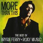 CD ROXY MUSIC BRYAN FERRY MORE THAN THIS THE BEST OF, Cd's en Dvd's, Verzenden, Zo goed als nieuw, Poprock