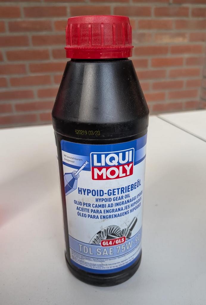 Liqui Moly Hypoid-Getriebeöl GL4/GL5 SAE 75W-90 500ml, Ophalen, Nieuw, Universele onderdelen