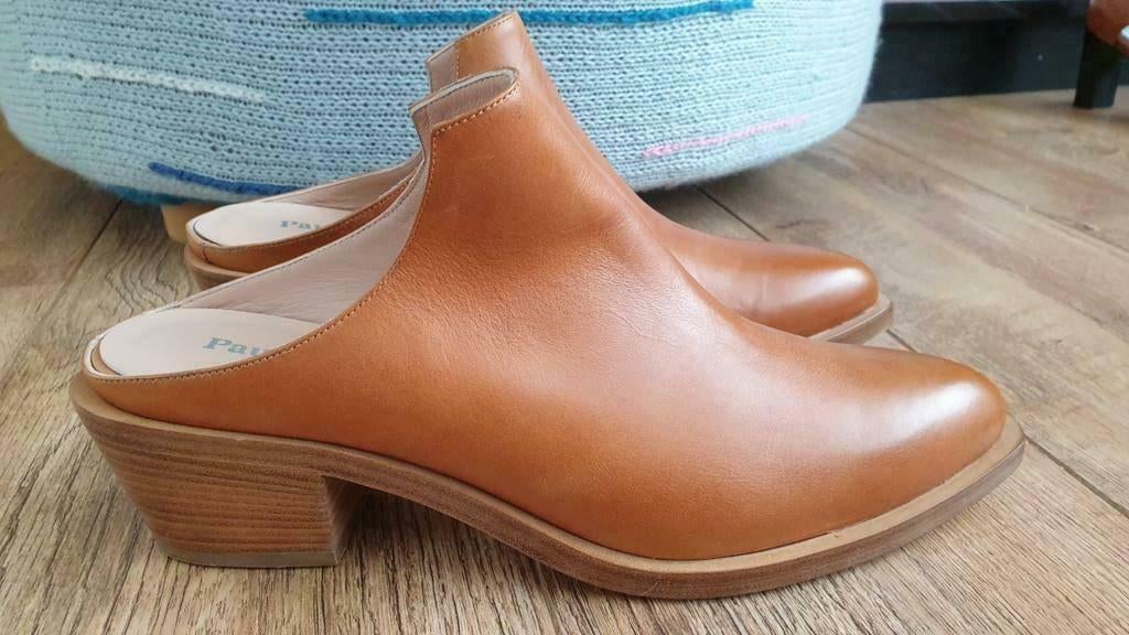 Paul Noyen schoenen maat 41 1/2 - Nieuw in doos, Bruin, Nieuw, Ophalen of Verzenden, Sneakers of Gympen