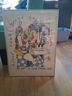 Herman Brood zeefdruk ingelijst, Ophalen of Verzenden