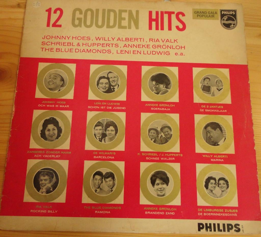 12 Gouden Hits (LP), Cd's en Dvd's, Vinyl | Nederlandstalig, Ophalen of Verzenden, Gebruikt, 12 inch, Levenslied of Smartlap