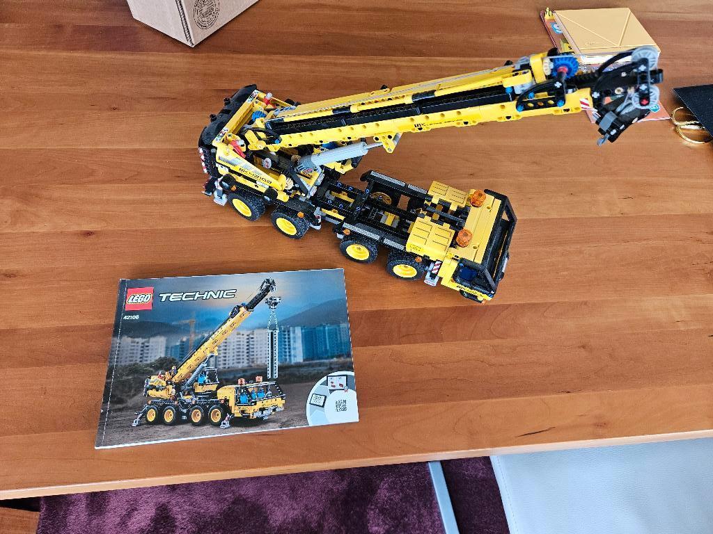 LEGO Technic Mobiele Kraan - 42108, Ophalen of Verzenden, Zo goed als nieuw, Complete set, Lego