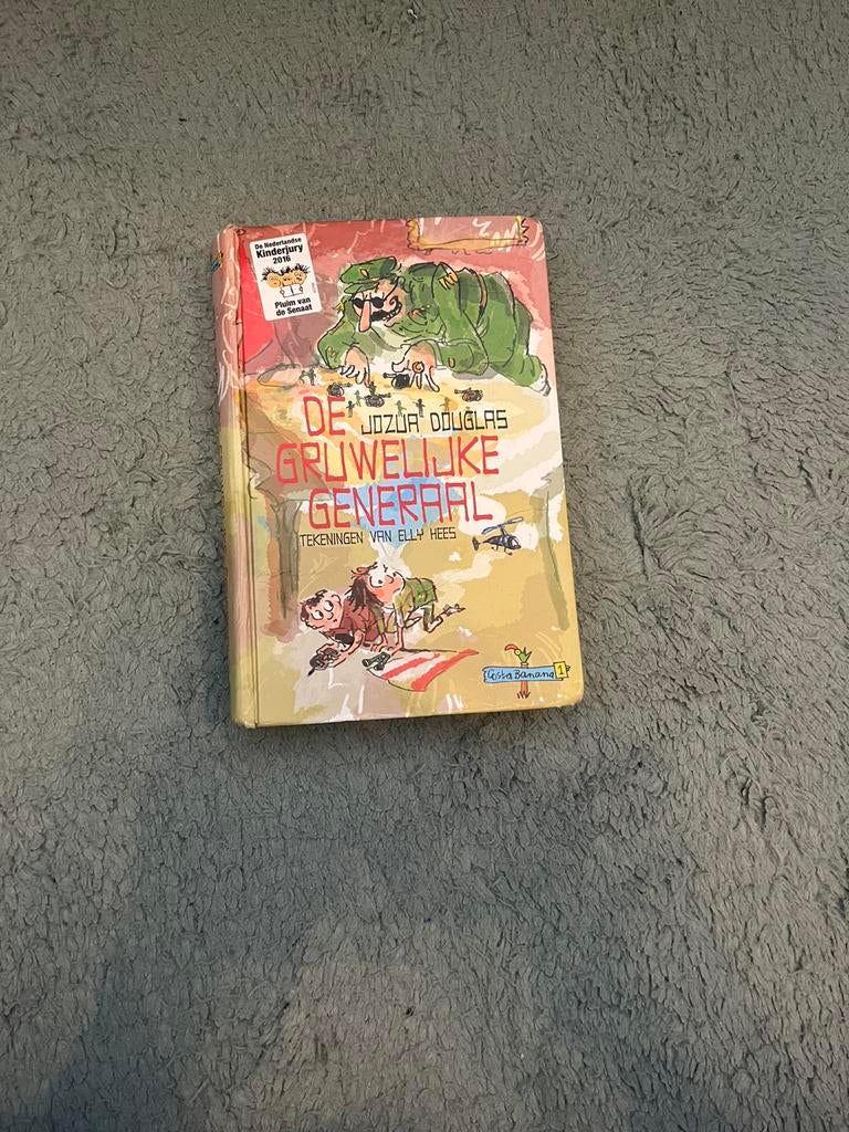 Kinderboek de gruwelijke generaal costa banana, Boeken, Ophalen of Verzenden, Gelezen, Non-fictie