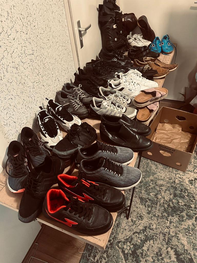 Verschillende heren merk schoenen, Ophalen, Gedragen