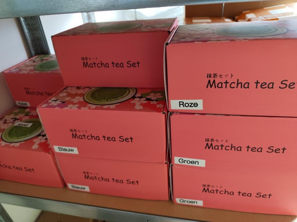 Partij Markthandel Groothandel Matcha Thee Set, Ophalen of Verzenden, Nieuw