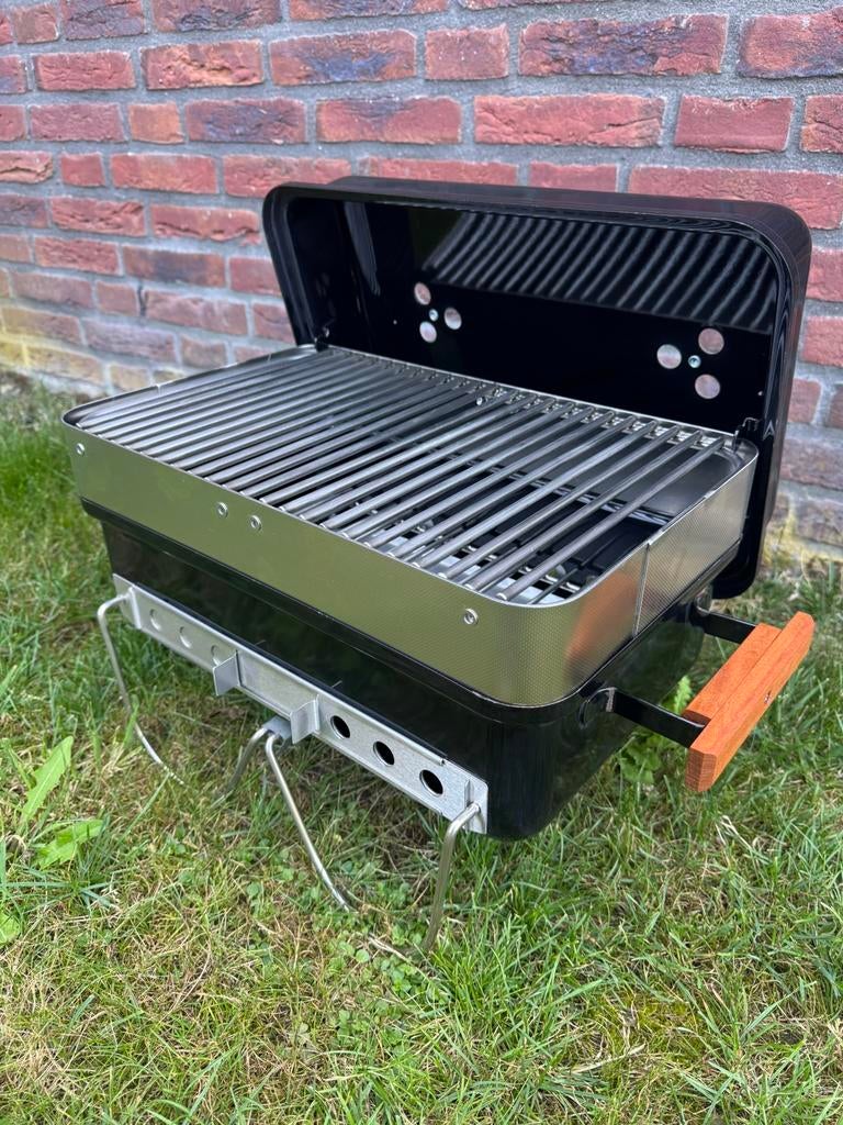 WGA RVS 6 mm rooster voor de Weber Go Anywhere, Tuin en Terras, Houtskoolbarbecues, Zo goed als nieuw, Verzenden