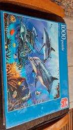 Dolfijnen puzzels set van  3, Ophalen of Verzenden, 500 t/m 1500 stukjes, Nieuw