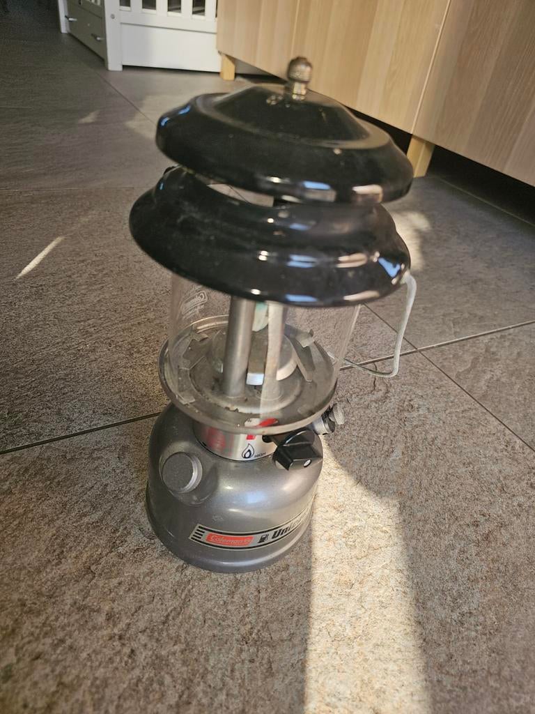 Coleman Unleaded 1 benzine lamp, Caravans en Kamperen, Ophalen of Verzenden