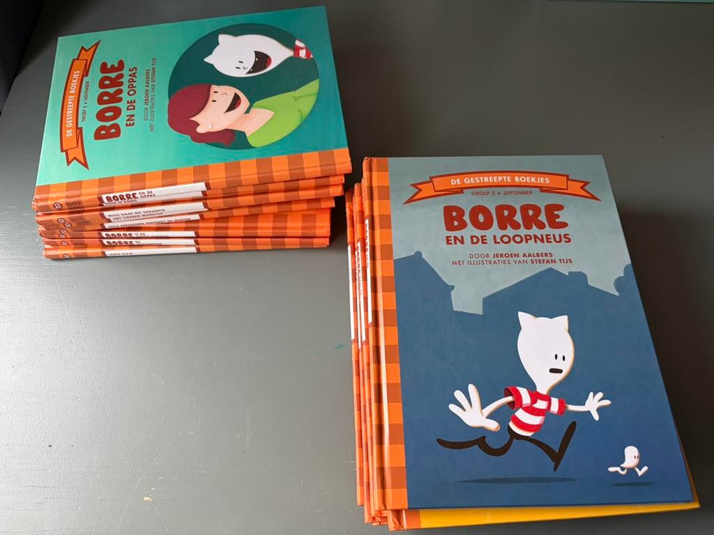 17 borre boekjes groep 2, Boeken, Kinderboeken | Kleuters, Ophalen of Verzenden, Gelezen, Fictie algemeen