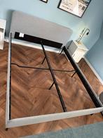 IKEA Slattum gestoffeerd bed 160x200, Huis en Inrichting, Slaapkamer | Bedden, Ophalen, Tweepersoons, Zo goed als nieuw, 200 cm