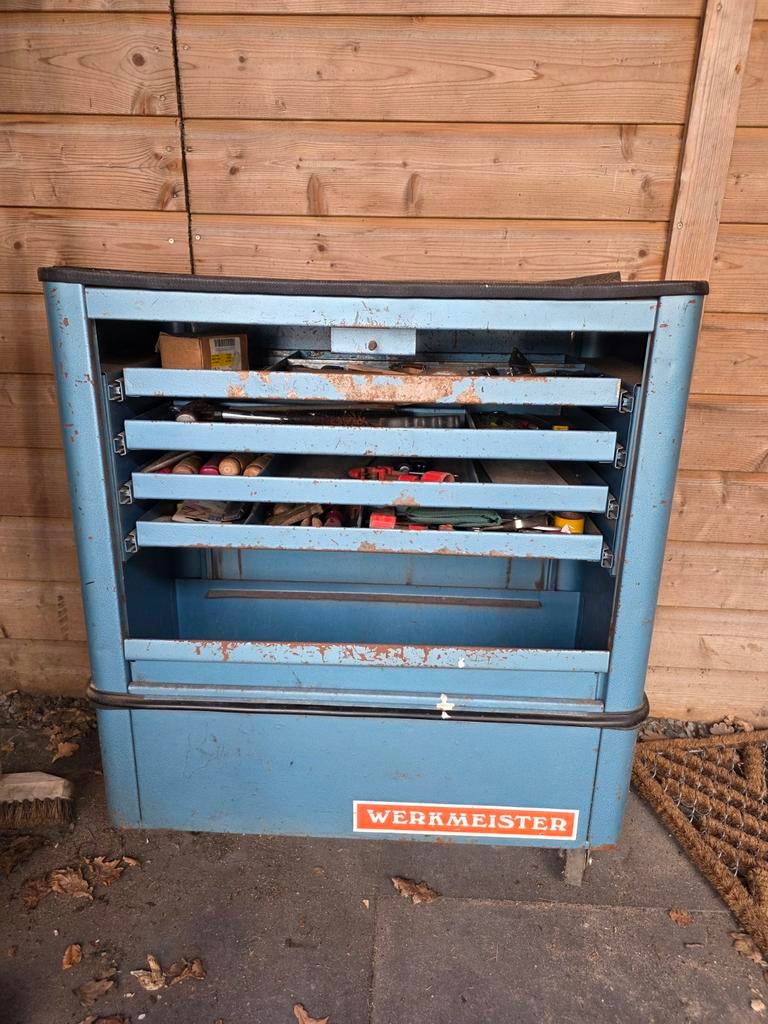 Werkmeister gereedschapwagen - robuust en ruim, Ophalen, Gebruikt