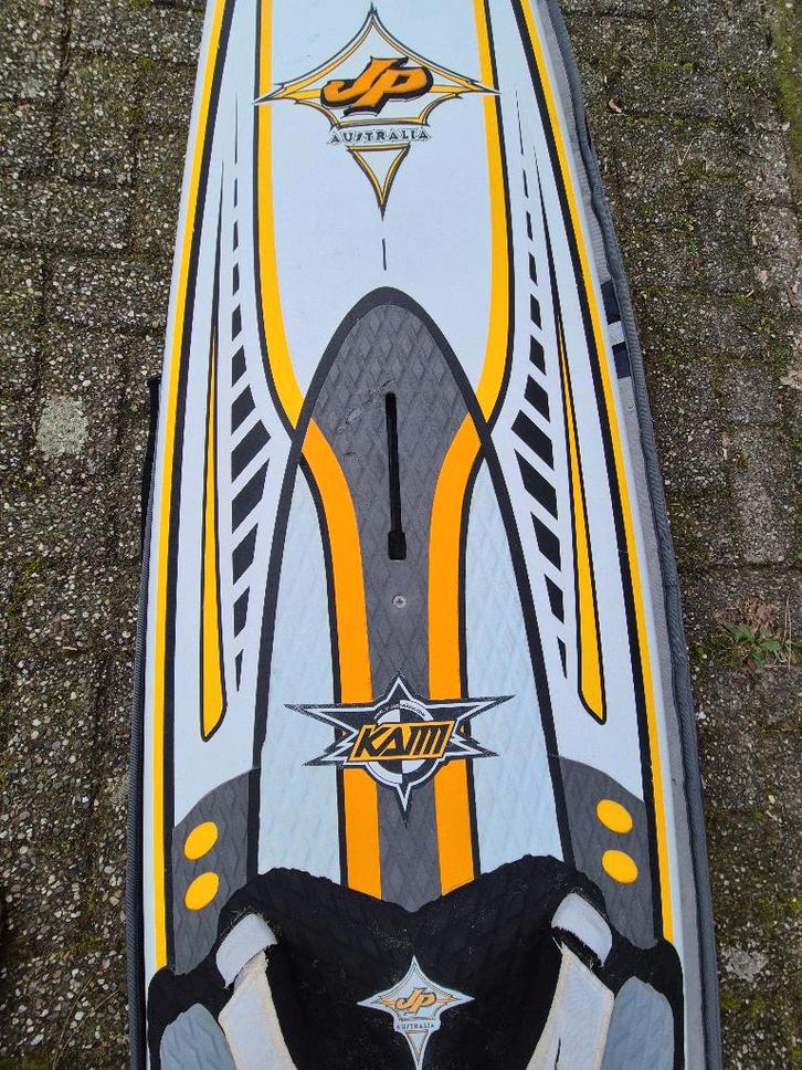 JP Wave 76L - Real world wave, Watersport en Boten, Windsurfen, Gebruikt, Plank, Minder dan 250 cm, Met vin(nen), Met draagtas