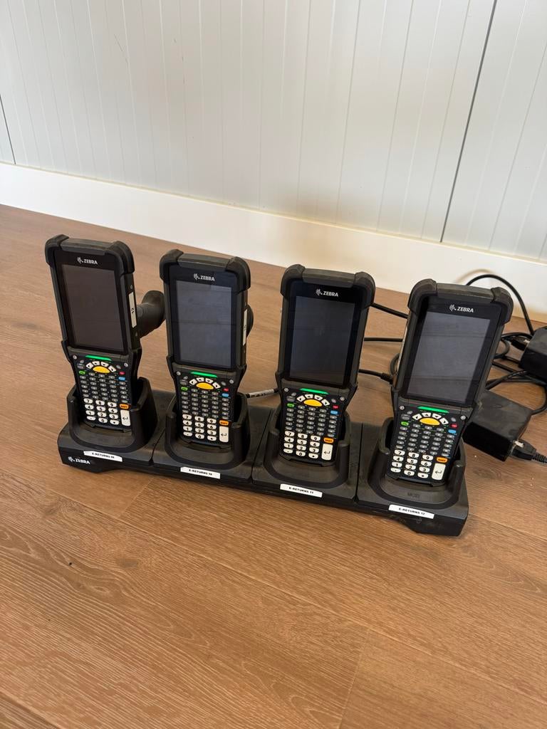 Zebra handscanners met laadstation, Computers en Software, Scanners, Ophalen, Gebruikt, Overige typen