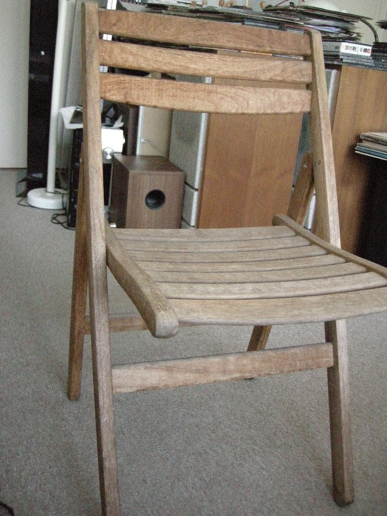 Klapstoel hout Closter - zeer nette staat, Ophalen, Overige kleuren, Zo goed als nieuw, Eén