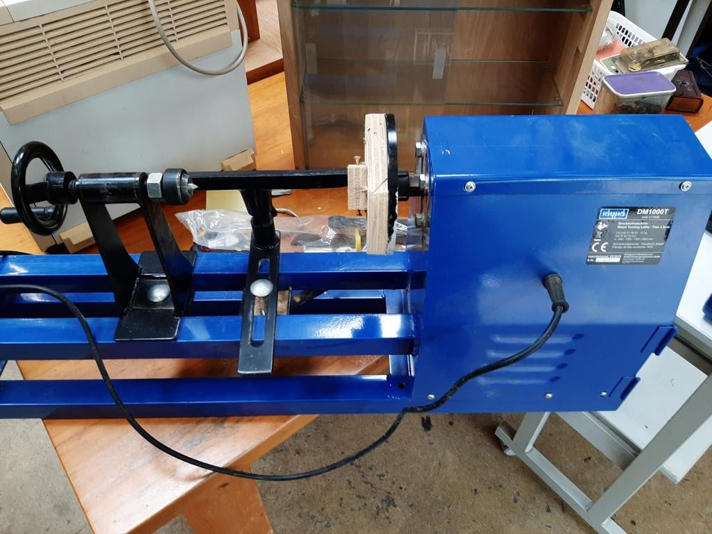 Scheppach DM1000T houtdraaibank, Ophalen, Gebruikt, Houtdraaibank, 500 tot 1000 mm