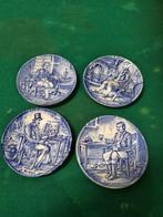 wedgwood enoch beroeps bordjes vier stuks, Ophalen of Verzenden