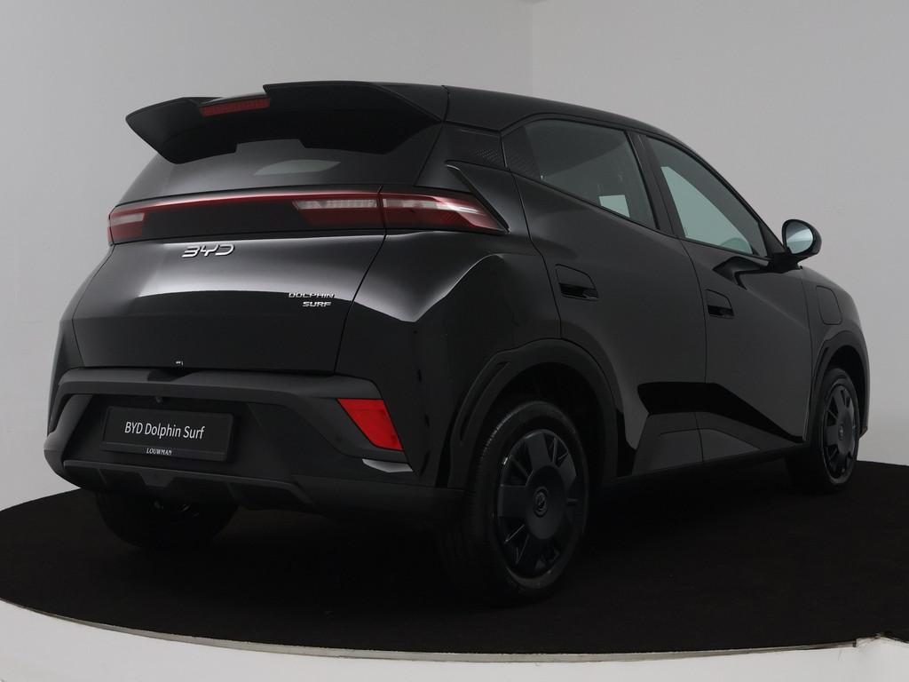 BYD DOLPHIN SURF Active 30 kWh | Inclusief € 2000,- ACTIE, Auto's, BYD, 12 maanden, Zwart, Zwart, Origineel Nederlands