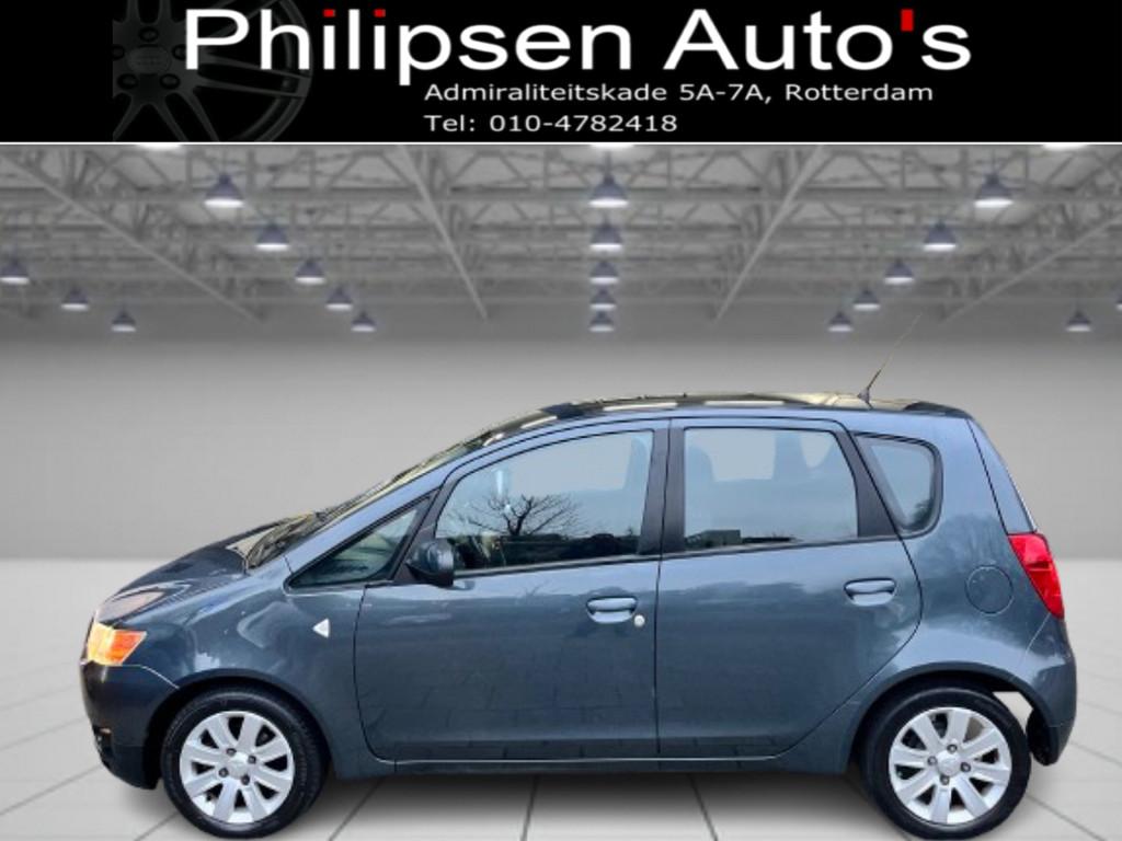 Mitsubishi Colt 1.3 Invite Automaat (bj 2009), Stof, Gebruikt, 4 cilinders, Met garantie (alle)