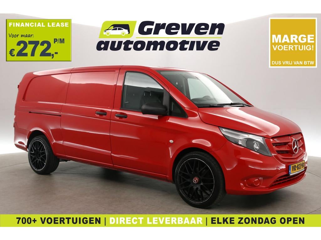 Mercedes-Benz Vito CDI Extra Lang 140PK | MARGE | Airco | 3, Auto's, Bestelauto's, Voorwielaandrijving, Euro 5, Gebruikt, 1782 kg