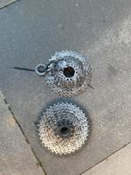 2x 10 speed cassette: 11-36 en 11-40 (met lichte roest), Fietsen en Brommers, Fietsen | Racefietsen, Overige merken, Gebruikt