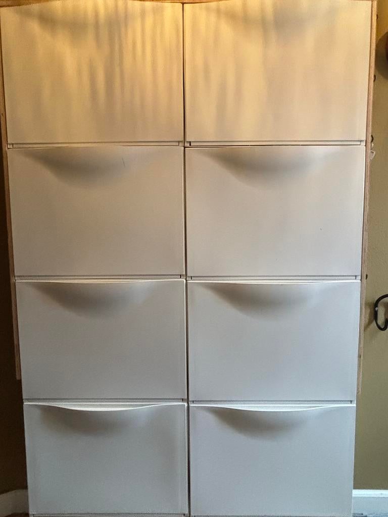 Schoenenkast ikea Trones 8 stuks, Ophalen, Zo goed als nieuw