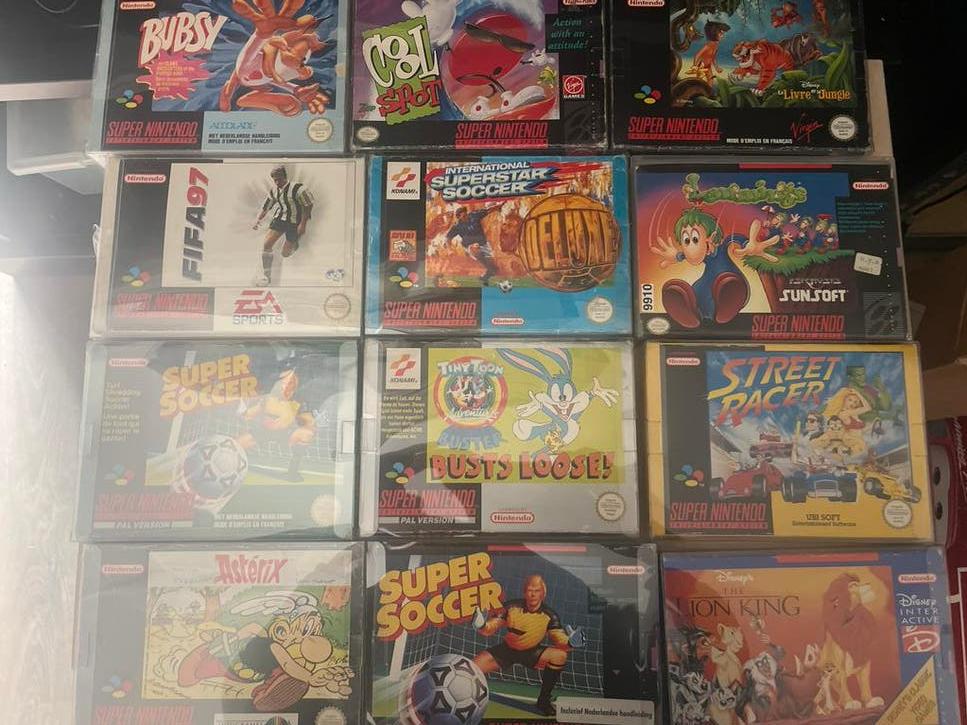Super Nintendo SNES Games - Diverse Titels, Spelcomputers en Games, Games | Nintendo Super NES, Gebruikt, Overige genres, 1 speler