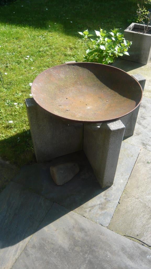 vuurschaal, Ophalen, Gebruikt