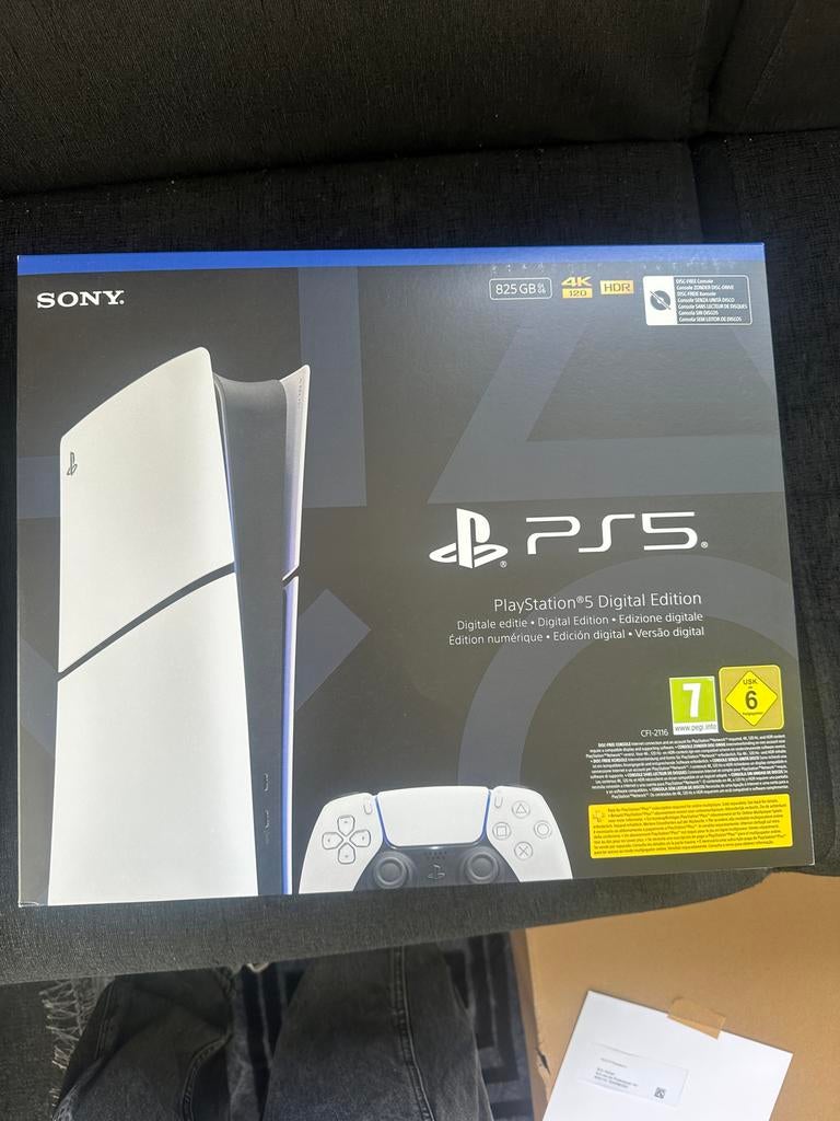 Nieuwe PlayStation 5 Digital Edition met garantie (KPN), Spelcomputers en Games, Spelcomputers | Sony PlayStation 5, Ophalen of Verzenden