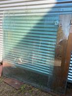 Glazen windscherm voor terras, Ophalen of Verzenden, Gebruikt, Glas, 150 tot 200 cm