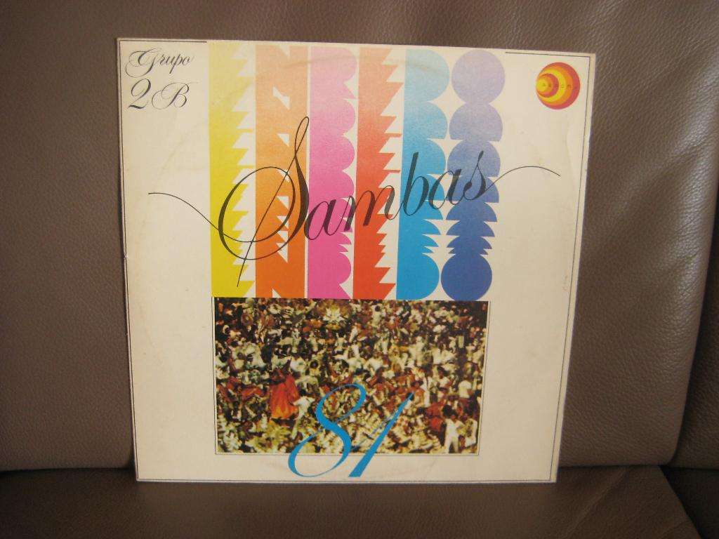 Sambas Enredo - Grupo 2b Rio de Janeiro, Cd's en Dvd's, Vinyl | Latin en Salsa, Ophalen of Verzenden, 1980 - 1989, Zo goed als nieuw
