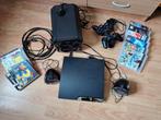 PlayStation 3 - 10 games ,- 2 controllers - game boxen, Ophalen