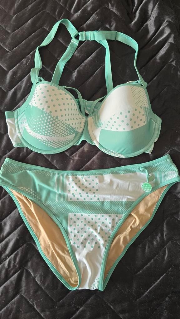 Marlies Dekkers Bikini 80D/L - Zo goed als nieuw, Kleding | Dames, Badmode en Zwemkleding, Zo goed als nieuw, Bikini, Groen, Ophalen of Verzenden