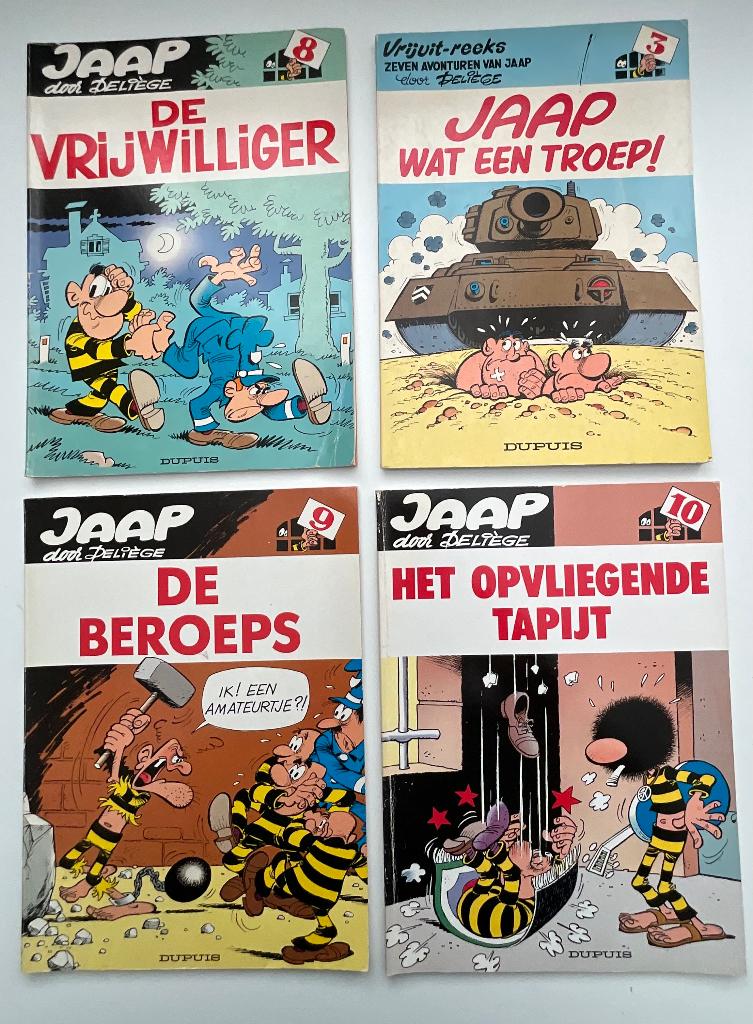 Jaap 6 stuks, Meerdere stripboeken, Ophalen of Verzenden, Gelezen