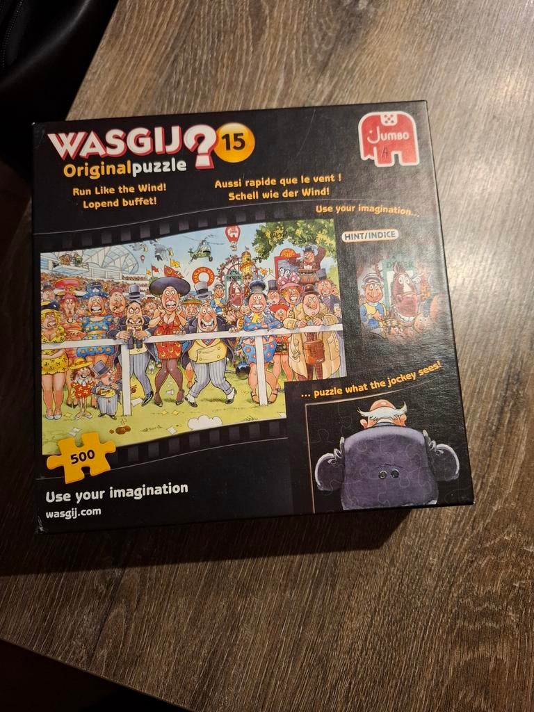 Wasgij Originalpuzzel 15: Lopend buffet - 500 stukjes, Hobby en Vrije tijd, Denksport en Puzzels, Ophalen of Verzenden