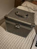 Beautycase / opberdoos itter zilver, Ophalen of Verzenden, Zo goed als nieuw, Overige kleuren