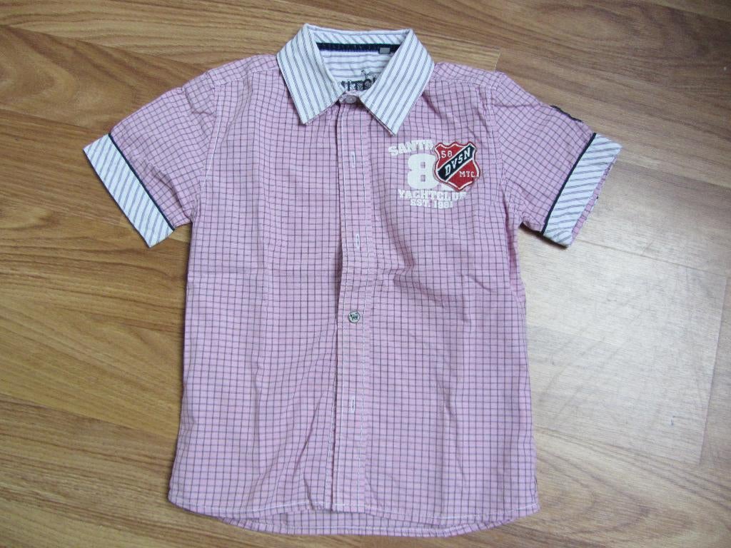 Shoeby Blouse korte mouw maat 122, Kinderen en Baby's, Kinderkleding | Maat 122, Jongen of Meisje, Overhemd of Blouse, Ophalen of Verzenden