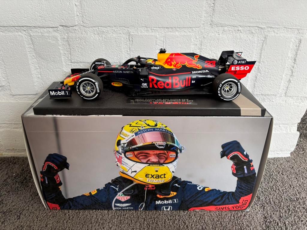 Max verstappen RB15 winner oostenrijk 2019 1:18 model, Verzamelen, Ophalen of Verzenden, Zo goed als nieuw, Formule 1