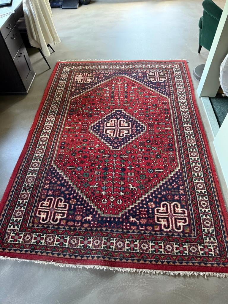 Origineel handgeknoopt Perzisch tapijt – 240 x 170 cm, Ophalen, Gebruikt, 150 tot 200 cm, 200 cm of meer