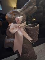 Paashaas met strik, chocolade kleur, Ophalen, Nieuw