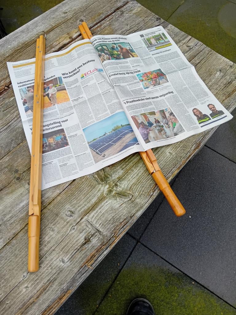 Krant binder vintage, Ophalen of Verzenden