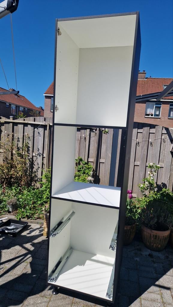 Hoge kast voor inbouwapparatuur, Ophalen, Minder dan 50 cm, Gebruikt, 200 cm of meer