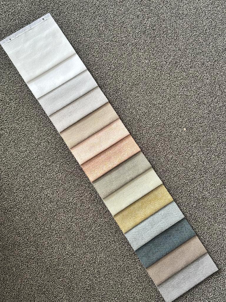 Waterval 14 kleuren gordijnstof Ploeg Finch lapjes stof, Overige kleuren, Ophalen of Verzenden, Zo goed als nieuw, Katoen