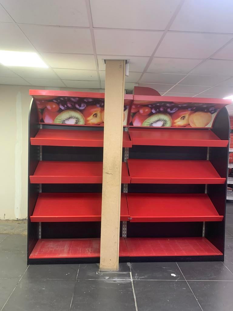 Groente & fruit stelling (supermarkt rek), Ophalen of Verzenden, Zo goed als nieuw