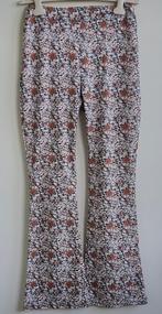 Made in Italy roomwitte broek met print mt. M/L, Maat 38/40 (M), Made in Italy, Overige kleuren, Ophalen of Verzenden