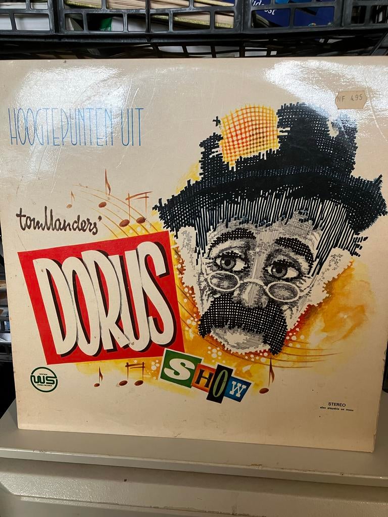 LP Hoogtepunten uit Tom Manders' Dorus Show, Gebruikt, 12 inch, 1960 - 1969, Fotohoes
