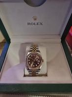 Rolex Datejust Two-Tone met Diamanten Wijzerplaat, Sieraden, Tassen en Uiterlijk, Horloges | Heren, Staal, Rolex, Polshorloge