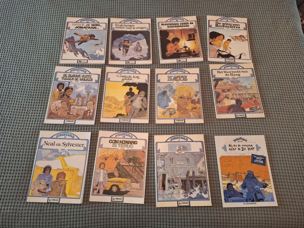 Jonathan 12 stripboeken Cosey, Boeken, Stripboeken, Meerdere stripboeken, Ophalen of Verzenden, Gelezen