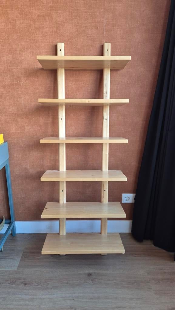 Ikea Varde wandrek massief berkenhout 140x50x21 cm, Ophalen